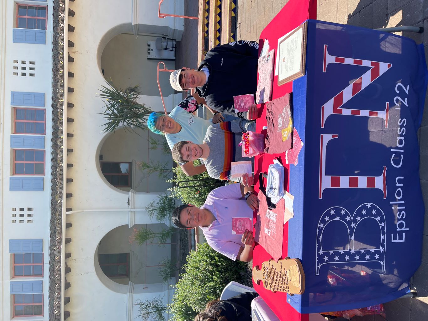 BGN tabling in central mall