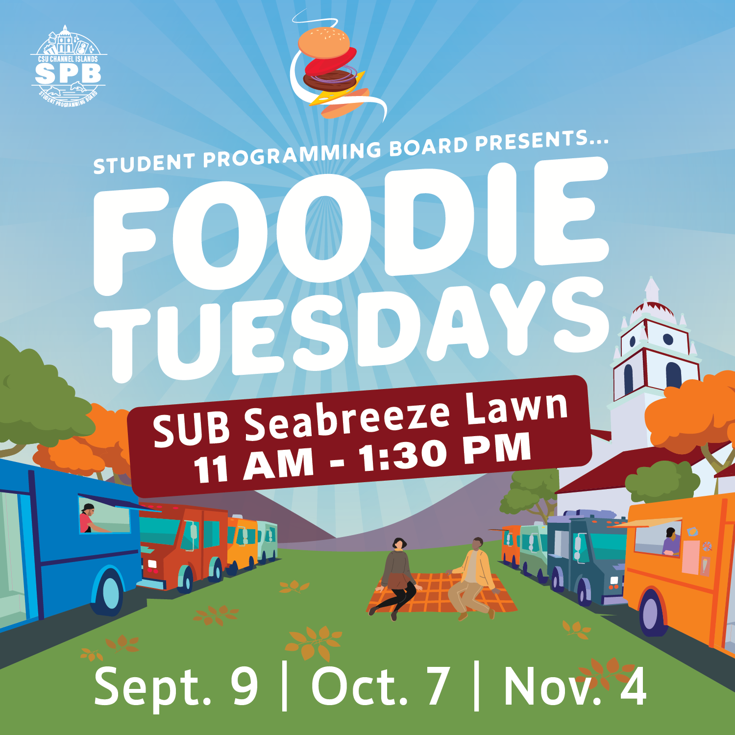 Check out Foodie Tuesdays and other SPB events!