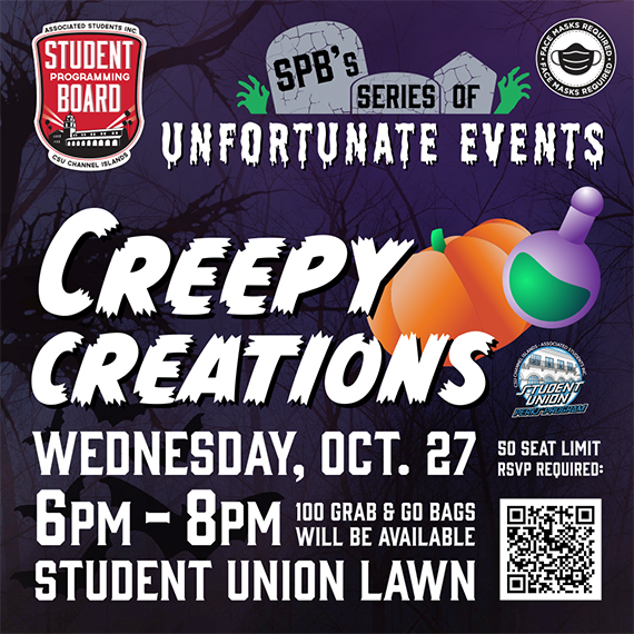 SPB's Series of Unfortunate Events: "Creepy Creations"